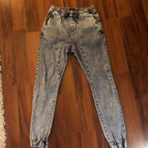 Zanerobe acid wash joggers